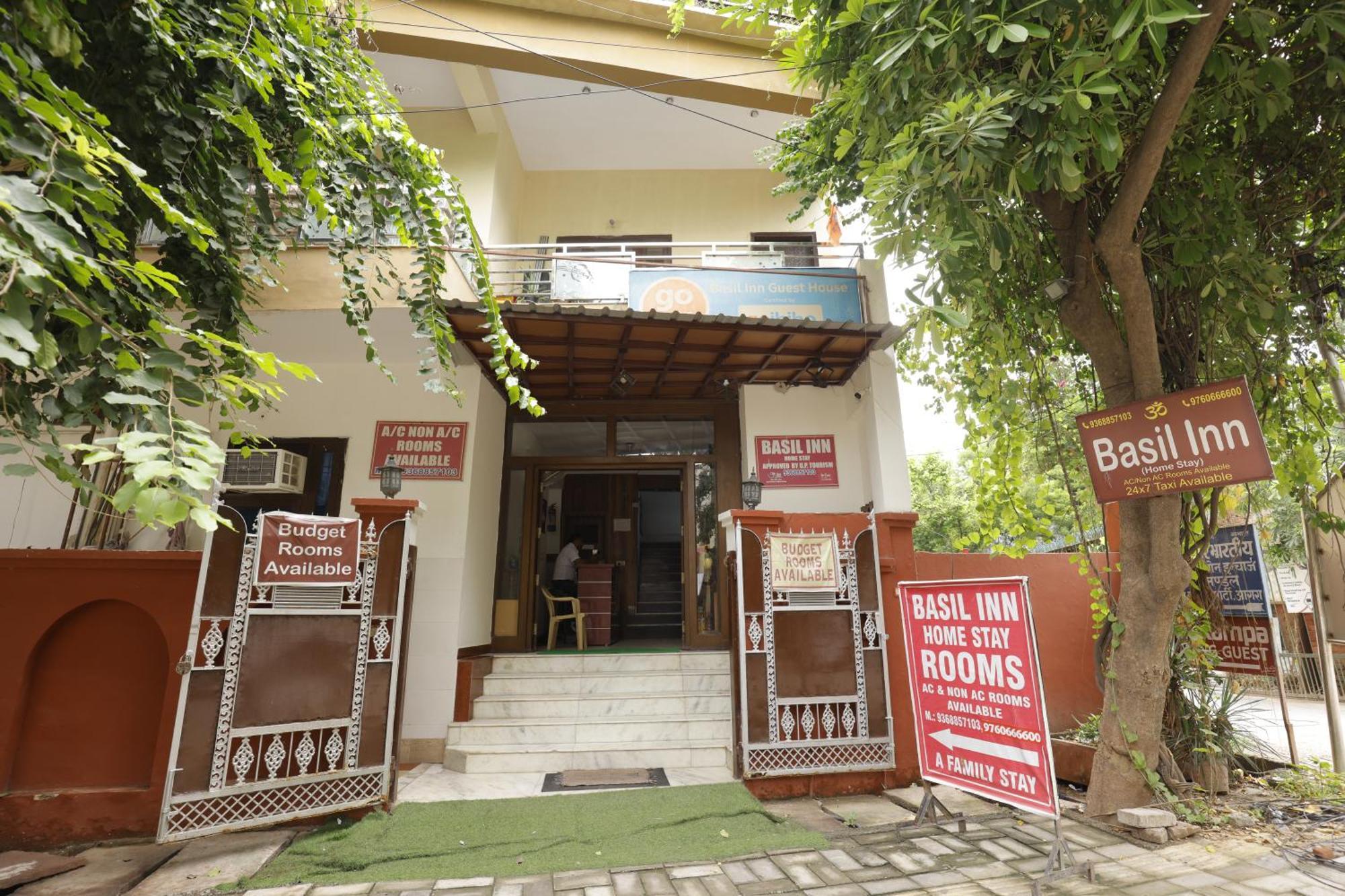 Basil Inn Home Stay Walking Distance From Taj Mahal Agra Agra  Buitenkant foto